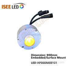 3W 80mm okrugla LED DMX piksela svjetlost